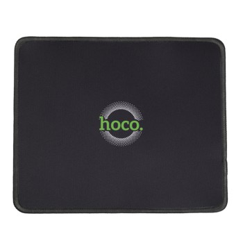 Mousepad din Cauciuc si Material Textil, 200 x 240 x 2mm - Hoco Smooth (GM20) - Black
