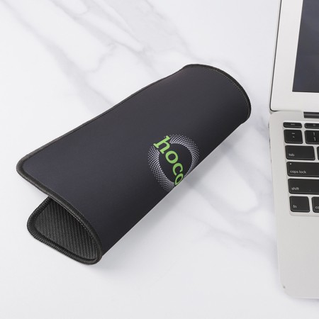 Mousepad din Cauciuc si Material Textil, 200 x 240 x 2mm - Hoco Smooth (GM20) - Black