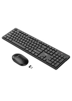 Set Tastatura si Mouse Fara Fir, 800/1200/1600 DPI - Hoco (GM17) - Black