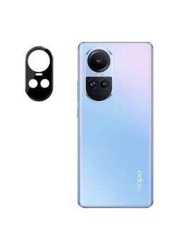 Folie Camera pentru Oppo Reno10 - Techsuit Full Camera Glass - Black