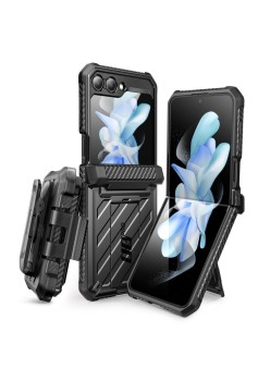 Husa pentru Samsung Galaxy Z Flip5 - Supcase Unicorn Beetle Pro - Black