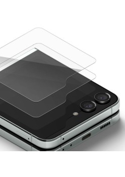 Folie pentru Samsung Galaxy Z Flip5 (set 2) - Ringke Cover Display Tempered Glass - Clear