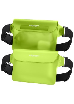 Geanta Waterproof pentru Accesorii (set 2) - Spigen (A620) - Cactus Green