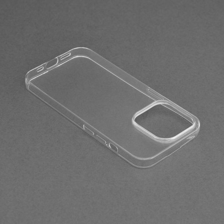 Husa pentru iPhone 15 Pro - Techsuit Clear Silicone - Transparent