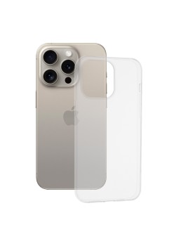 Husa pentru iPhone 15 Pro Max - Techsuit Clear Silicone - Transparent