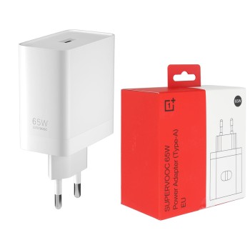 Incarcator Priza USB 65W, 6.5A - OnePlus SuperVOOC (VCA7JFEH) - White (Blister Packing)