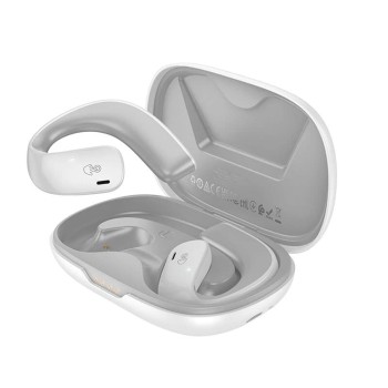 Casti Bluetooth TWS, Hi-Fi - Hoco (EQ4) - White