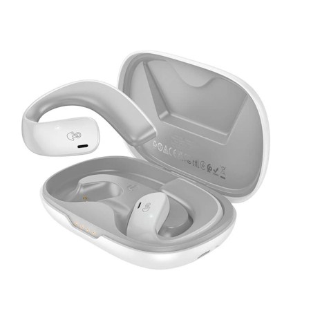 Casti Bluetooth TWS, Hi-Fi - Hoco (EQ4) - White
