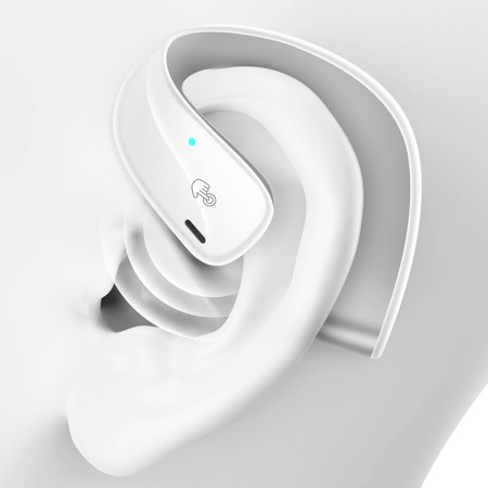 Casti Bluetooth TWS, Hi-Fi - Hoco (EQ4) - White