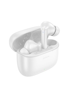 Casti Bluetooth TWS, Bluetooth 5.3, Voice Assistant - Hoco (EQ2) - White