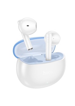 Casti Fara Fir BT5.3, Stereo, Hi-Fi - Hoco Crystal (EW38) - White