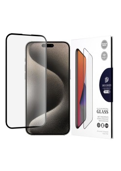 Folie pentru iPhone 15 Pro Max - Dux Ducis Tempered Glass - Black