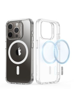 Husa pentru iPhone 15 Pro - ESR Classic Hybrid HaloLock - Clear