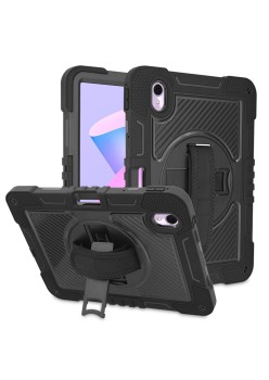 Husa pentru Huawei MatePad 11 2023 - Techsuit StripeShell 360 - Black
