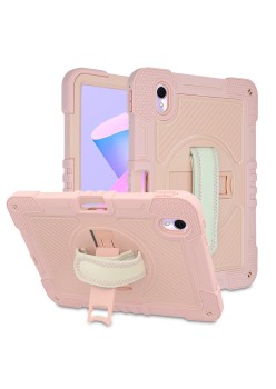 Husa pentru Huawei MatePad 11 2023 - Techsuit StripeShell 360 - Pink