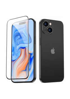 Folie pentru iPhone 15 - ESR Tempered Glass - Black