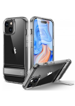 Husa pentru iPhone 15 Plus - ESR Air Shield Boost Kickstand - Clear