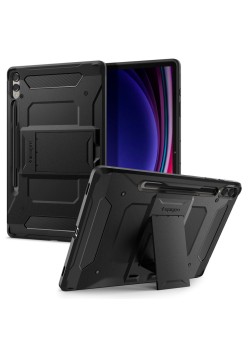 Husa pentru Samsung Galaxy Tab S9 Plus - Spigen Tough Armor Pro - Black