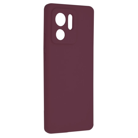 Husa de telefon compatibila Motorola Edge 40 / Edge 2023, Antiamprenta, Interior Microfibra, Camera Extra Pro, Plum Violet