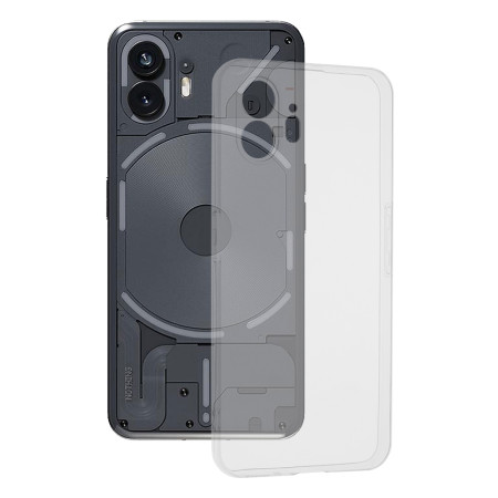 Husa Silicon compatibila Nothing Phone 2, Pastreaza Originalitatea, Transparent 