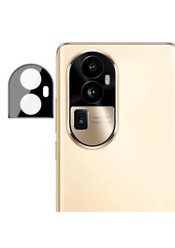 Folie Camera pentru Oppo Reno10 Pro+ - Techsuit Full Camera Glass - Black
