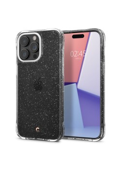 Husa pentru iPhone 15 Pro - Spigen Cyrill Cecile - Glitter Clear