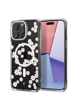 Husa pentru iPhone 15 Pro Max - Spigen Cyrill Cecile MagSafe - White Daisy