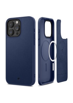 Husa pentru iPhone 15 Pro - Spigen Cyrill Kajuk MagSafe - Navy