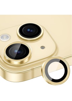 Folie pentru iPhone 15 / 15 Plus - Lito S+ Camera Glass Protector - Yellow