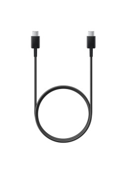 Cablu de Date Type-C la Type-C, 480Mbps, 2.1A, 1m - Samsung (EP-DA905BBE) - Black (Bulk Packing)