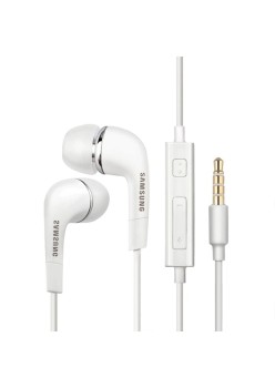 Casti cu Fir si Microfon, Mufa Jack - Samsung (EHS64AVFWE) - White (Bulk Packing)