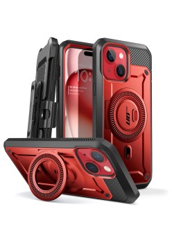 Husa pentru iPhone 15 - Supcase Unicorn Beetle Pro MagSafe - Ruddy
