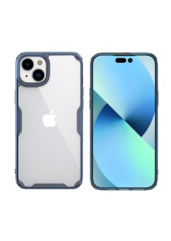 Husa pentru iPhone 15 Plus - Nillkin Nature TPU Case - Blue