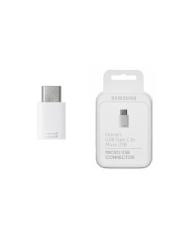 Adaptor Type-C la Micro-USB - Samsung (EE-GN930BWEGWW) - White (Blister Packing)