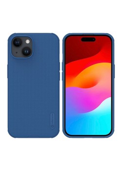 Husa pentru iPhone 15 - Nillkin Super Frosted Shield Pro - Blue
