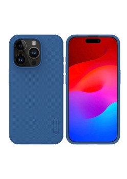 Husa pentru iPhone 15 Pro - Nillkin Super Frosted Shield Pro - Blue
