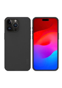 Husa pentru iPhone 15 Pro Max - Nillkin Super Frosted Shield Pro - Black