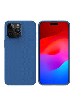 Husa pentru iPhone 15 Pro Max - Nillkin Super Frosted Shield Pro - Blue