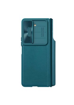 Husa pentru Samsung Galaxy Z Fold5 - Nillkin QIN Pro Leather Case - Green