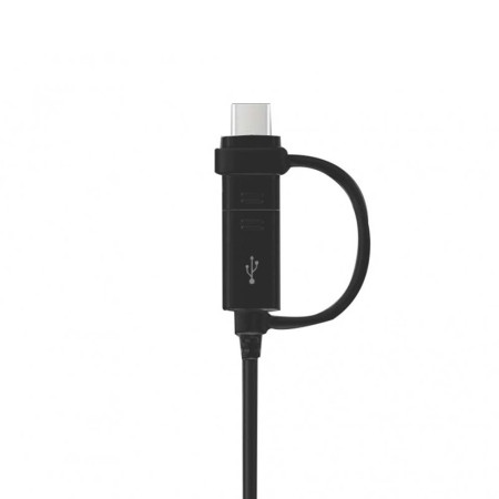 Samsung - Charging Cable (EP-DG950DBEGWW) - USB to Micro-USB, Type-C, 1.5m - Black (Bulk Packing)