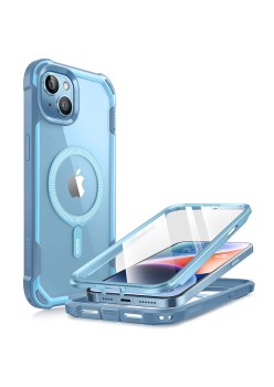 Husa pentru iPhone 15 - i-Blason Ares MagSafe - Blue