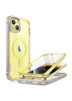Husa pentru iPhone 15 - i-Blason Ares MagSafe - Yellow
