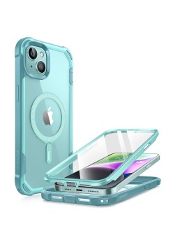 Husa pentru iPhone 15 - i-Blason Ares MagSafe - SeaFoam
