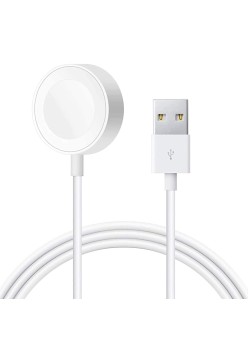 Incarcator wireless cu cablu USB la Apple Watch, 2m - Apple (MX2F2ZM/A) - White (Bulk Packing)