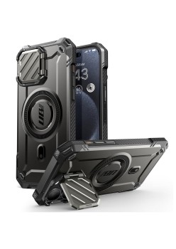 Husa pentru iPhone 15 Pro - Supcase Unicorn Beetle XT MagSafe - Black