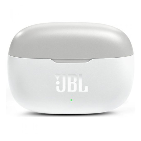 JBL - Wireless Earbuds (Wave 200) - Bluetooth 5.0, True Wireless, Microphone, Voice Assistant, Siri - White