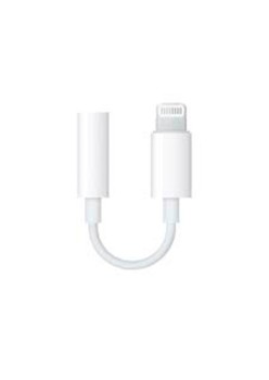 Adaptor Audio Lightning la Jack 3.5mm - Apple A1749 (MMX62ZMA/A) - White (Bulk Packing)
