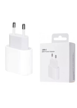 Incarcator de Priza Type-C, 20W - Apple A2347 (MHJE3ZM/A) - White (Blister Packing)