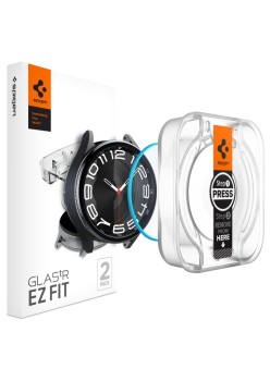 Folie pentru Samsung Galaxy Watch6 Classic 43mm (set 2) - Spigen Glas.TR EZ FIT - Clear