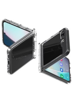 Husa pentru Samsung Galaxy Z Flip5 - Spigen Thin Fit - Crystal Clear